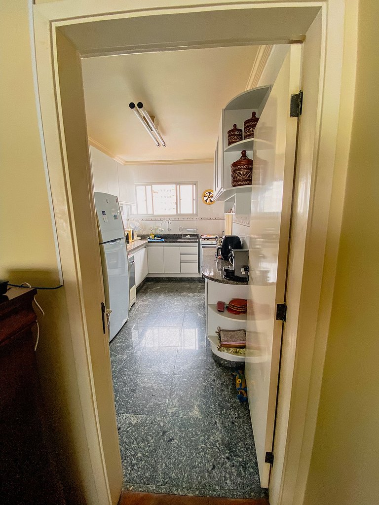 Duplex com piscina e churrasqueira 500m da praia