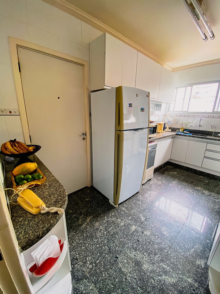 Duplex com piscina e churrasqueira 500m da praia