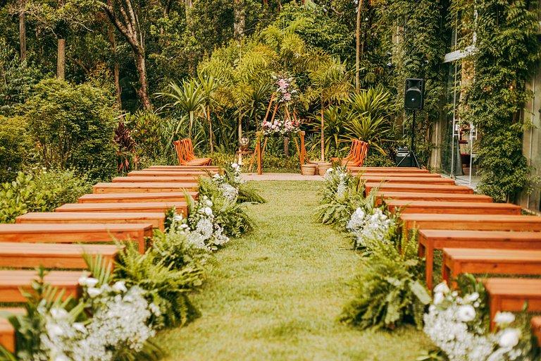 Espaço para festa na Granja