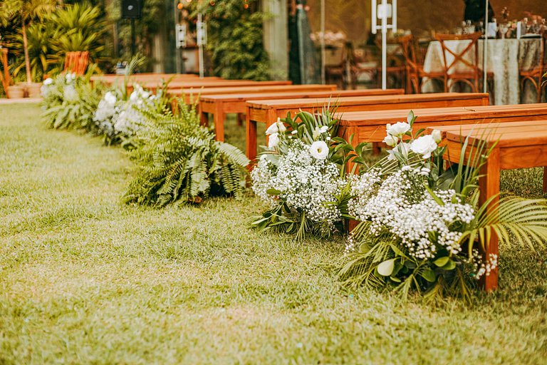 Espaço para festa na Granja