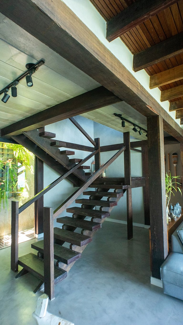Casa pé na areia em São Sebastião com vista para Ilhabela, p