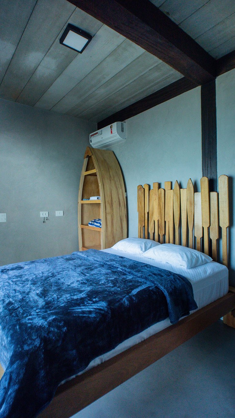 Casa pé na areia em São Sebastião com vista para Ilhabela, p