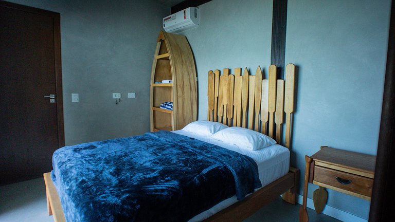 Casa pé na areia em São Sebastião com vista para Ilhabela, p