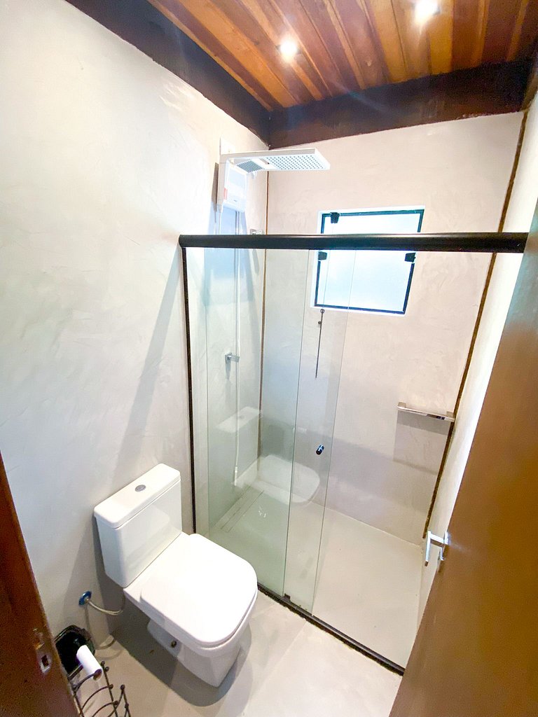 Casa pé na areia em São Sebastião com vista para Ilhabela, p