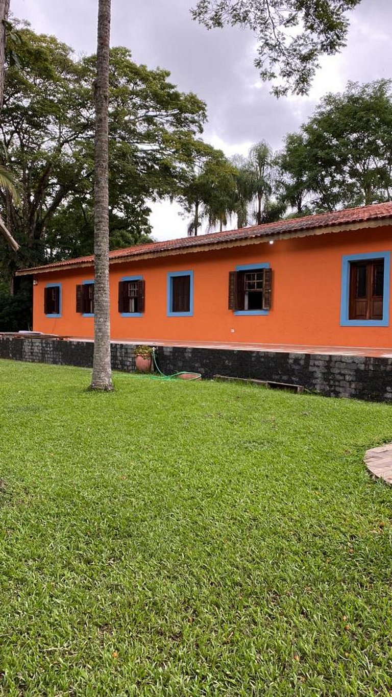 Rancho exclusivo em Jarinu com piscina e lazer completo