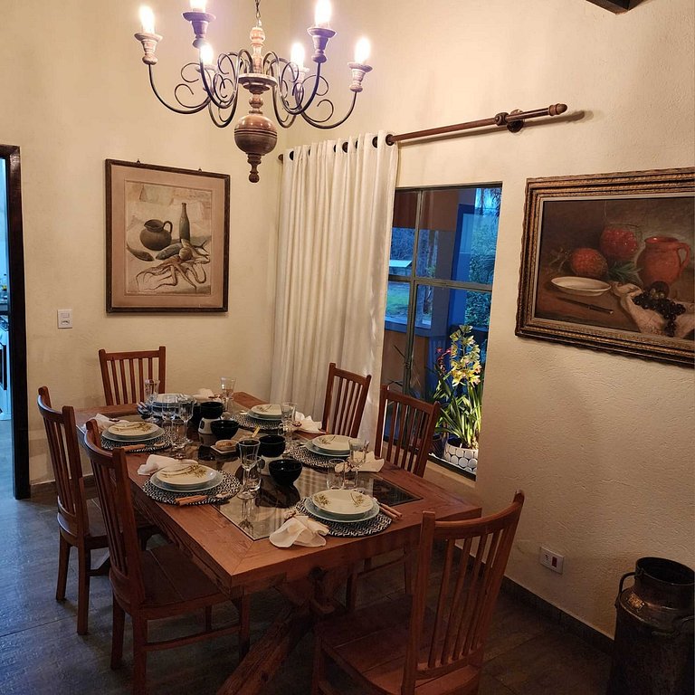 Rancho exclusivo em Jarinu com piscina e lazer completo