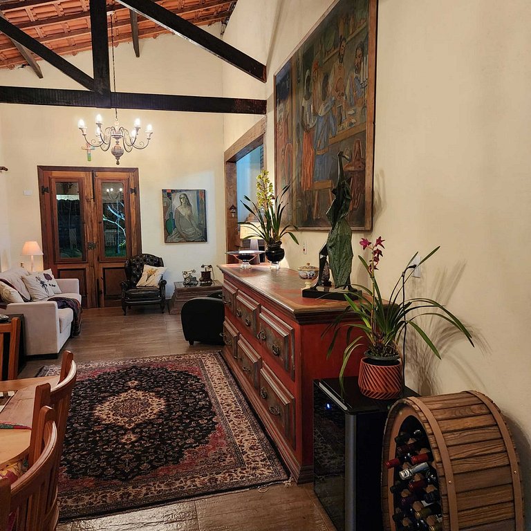 Rancho exclusivo em Jarinu com piscina e lazer completo