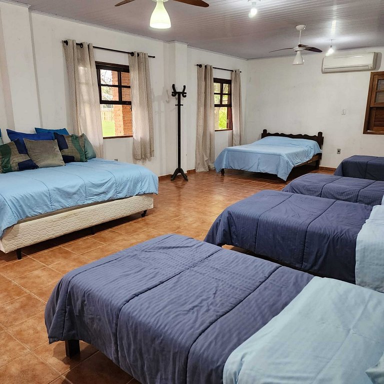 Rancho exclusivo em Jarinu com piscina e lazer completo