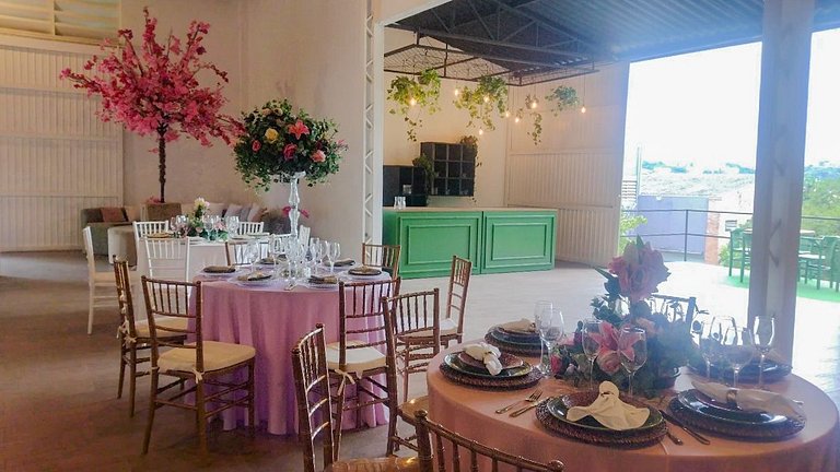 Espaço para eventos - 20min de SP