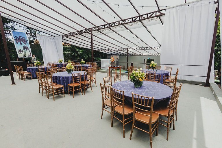 Espaço para eventos - 20 min de SP