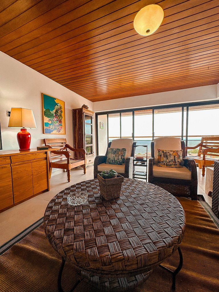 Apartamento no Sorocotuba II com vista para o mar e acesso e