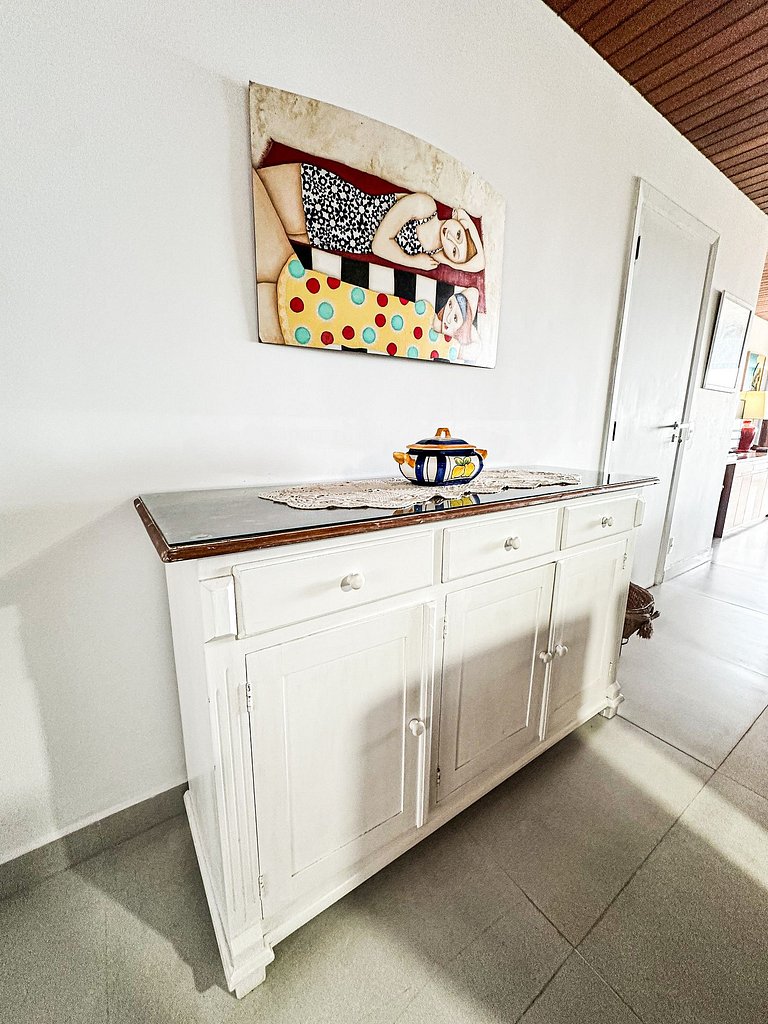 Apartamento no Sorocotuba II com vista para o mar e acesso e