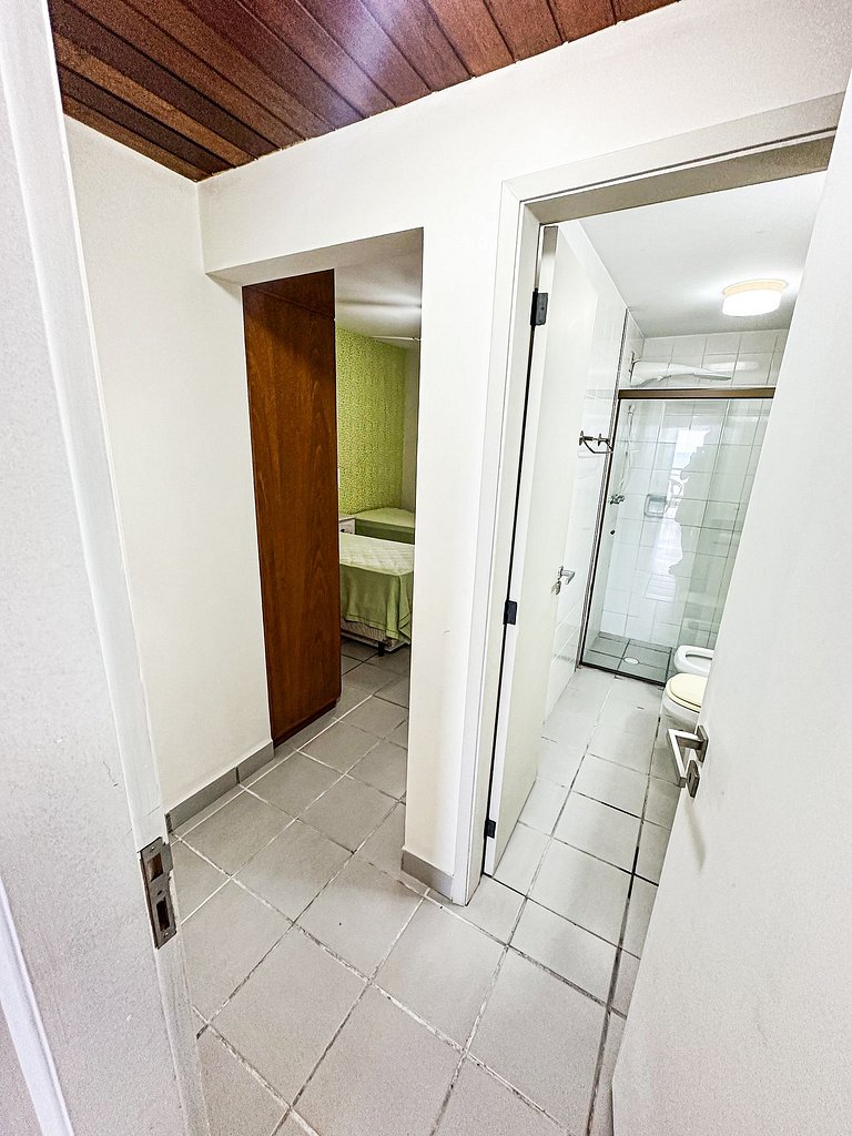 Apartamento no Sorocotuba II com vista para o mar e acesso e