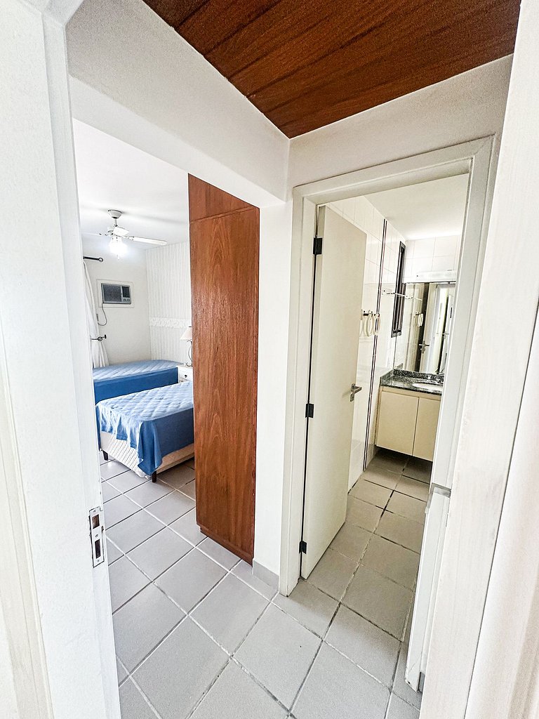 Apartamento no Sorocotuba II com vista para o mar e acesso e