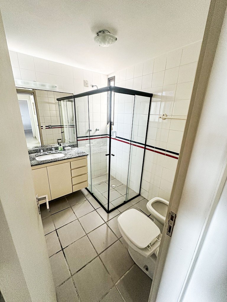 Apartamento no Sorocotuba II com vista para o mar e acesso e