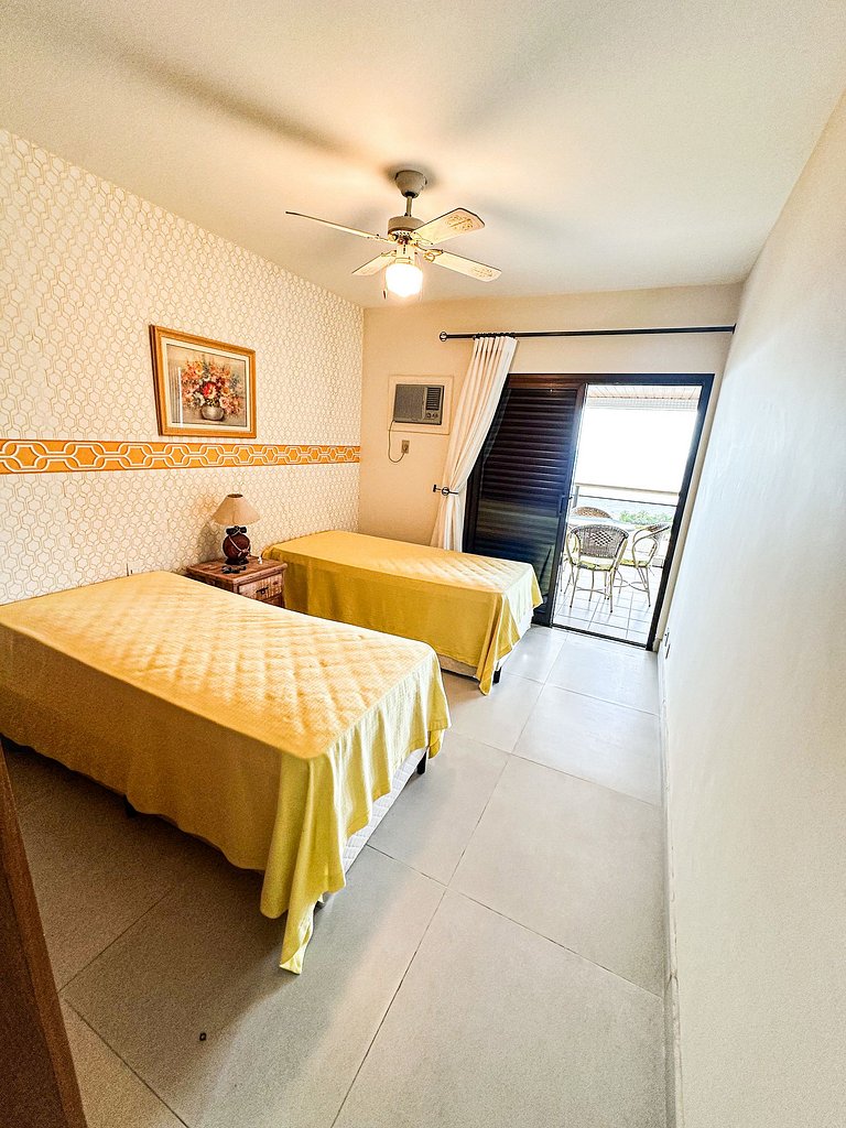 Apartamento no Sorocotuba II com vista para o mar e acesso e