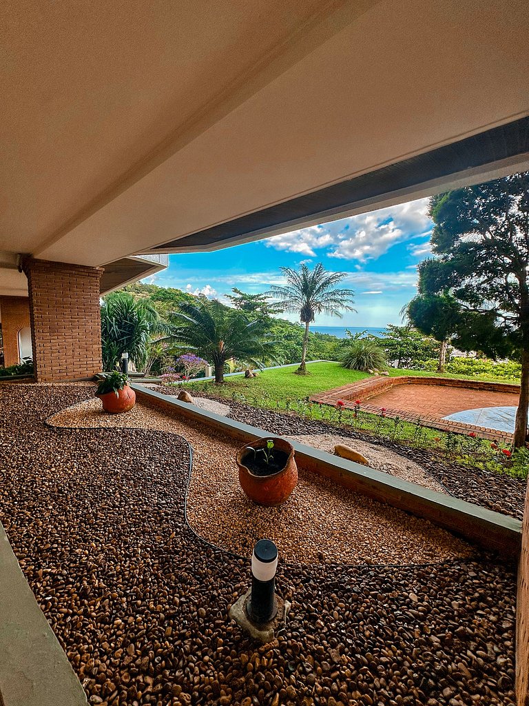 Apartamento no Sorocotuba II com vista para o mar e acesso e