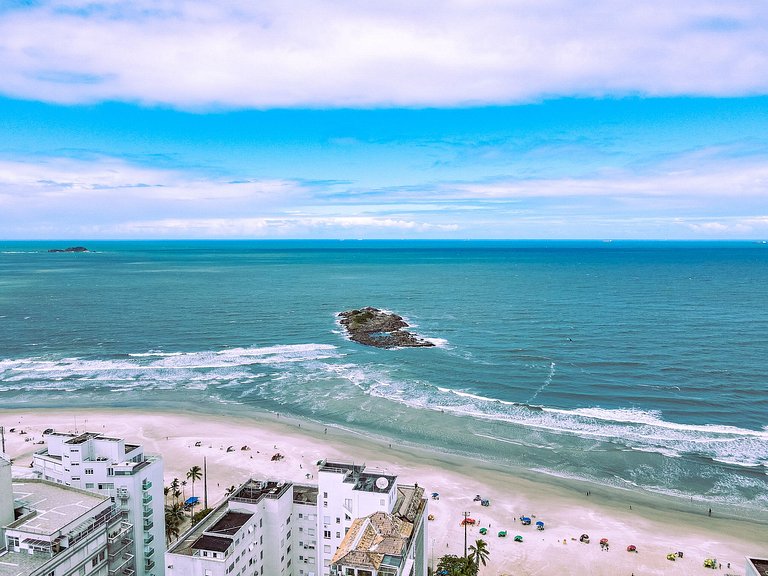 Apt. Capitania Varam 180m da praia e churrasqueira