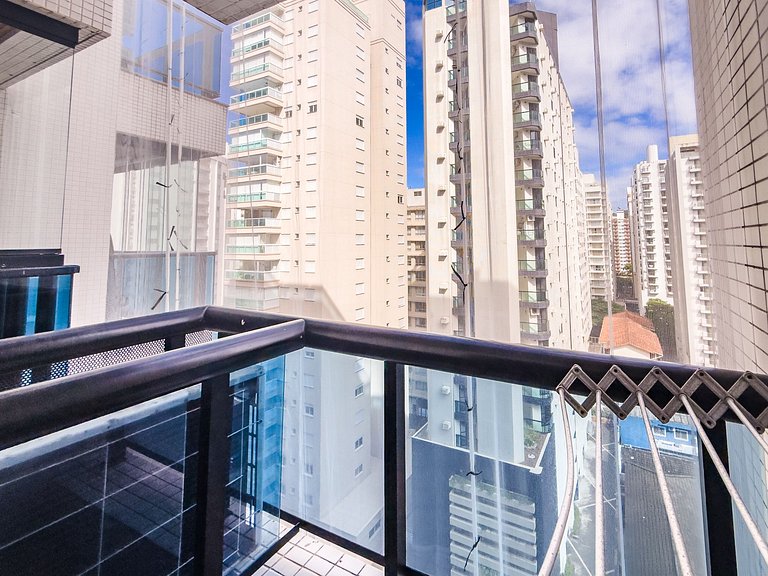 Apartamento no Capitania Varam a 180m da Praia com Churrasqu