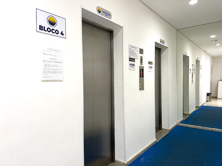 Apartamento no Capitania Varam a 180m da Praia com Churrasqu