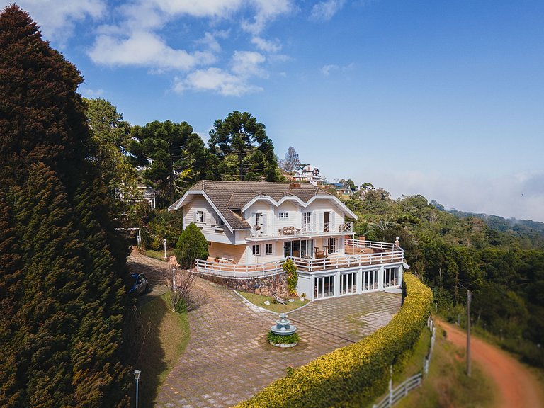 Casa inteira, experiência única - Campos do Jordão