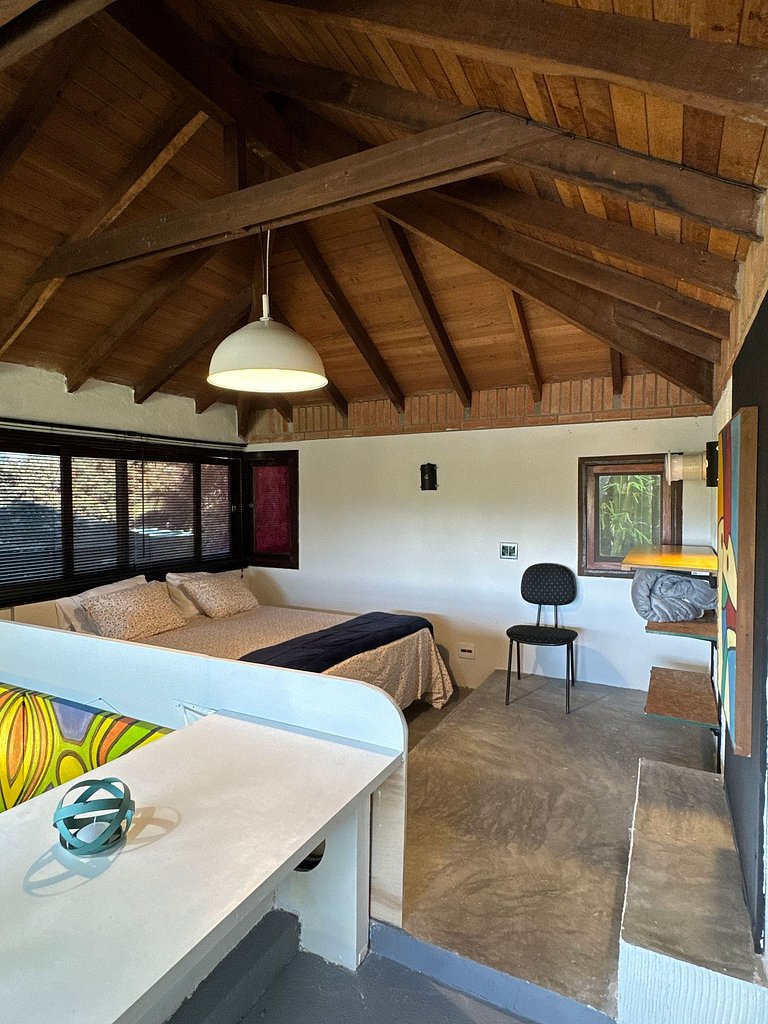 Loft Aconchegante em Meio à Natureza na Granja Viana