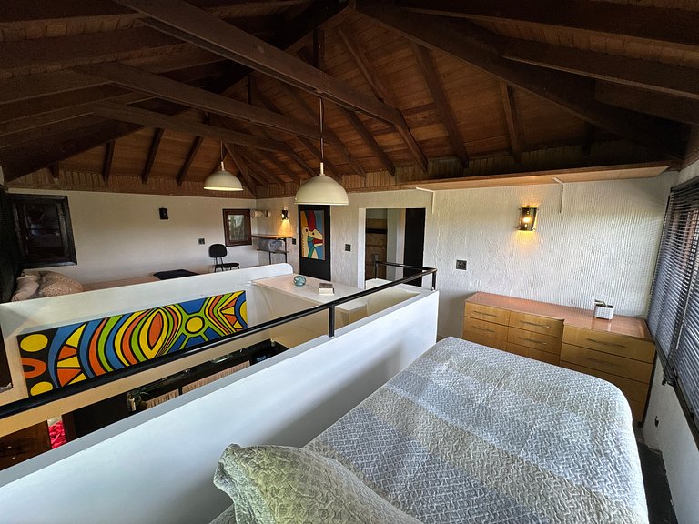 Loft Aconchegante com Atmosfera Intimista em Meio à Natureza