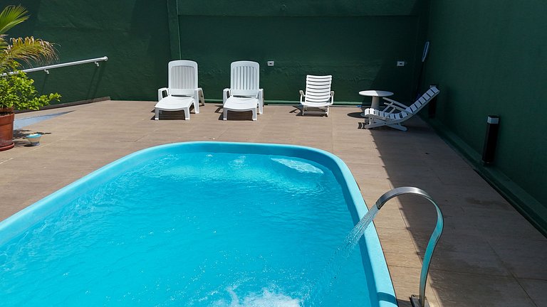 Casa a 200m da Praia c/ Piscina e Churrasqueira