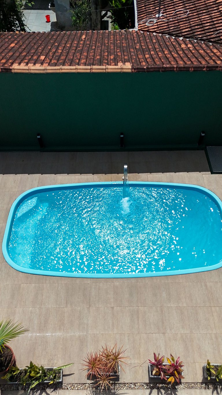 Casa a 200m da Praia c/ Piscina e Churrasqueira