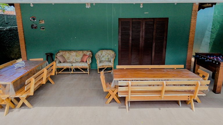 Casa a 200m da Praia c/ Piscina e Churrasqueira