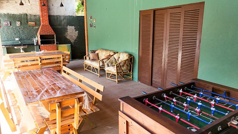 Casa a 200m da Praia c/ Piscina e Churrasqueira