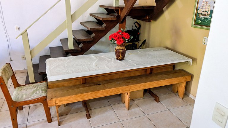 Casa a 200m da Praia com Piscina Privativa e Churrasqueira e