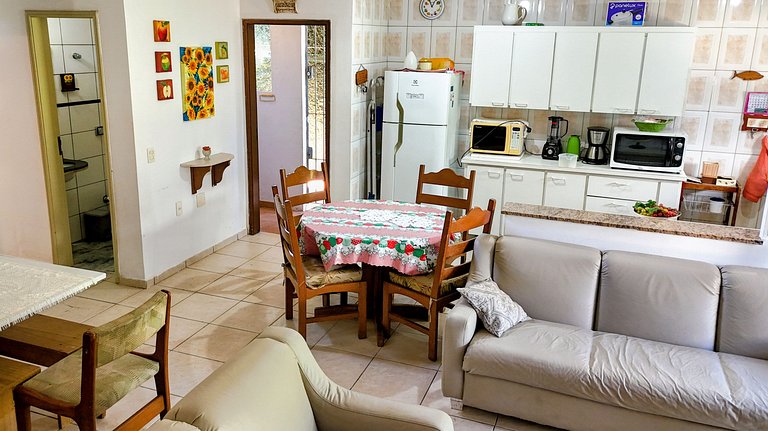 Casa a 200m da Praia c/ Piscina e Churrasqueira