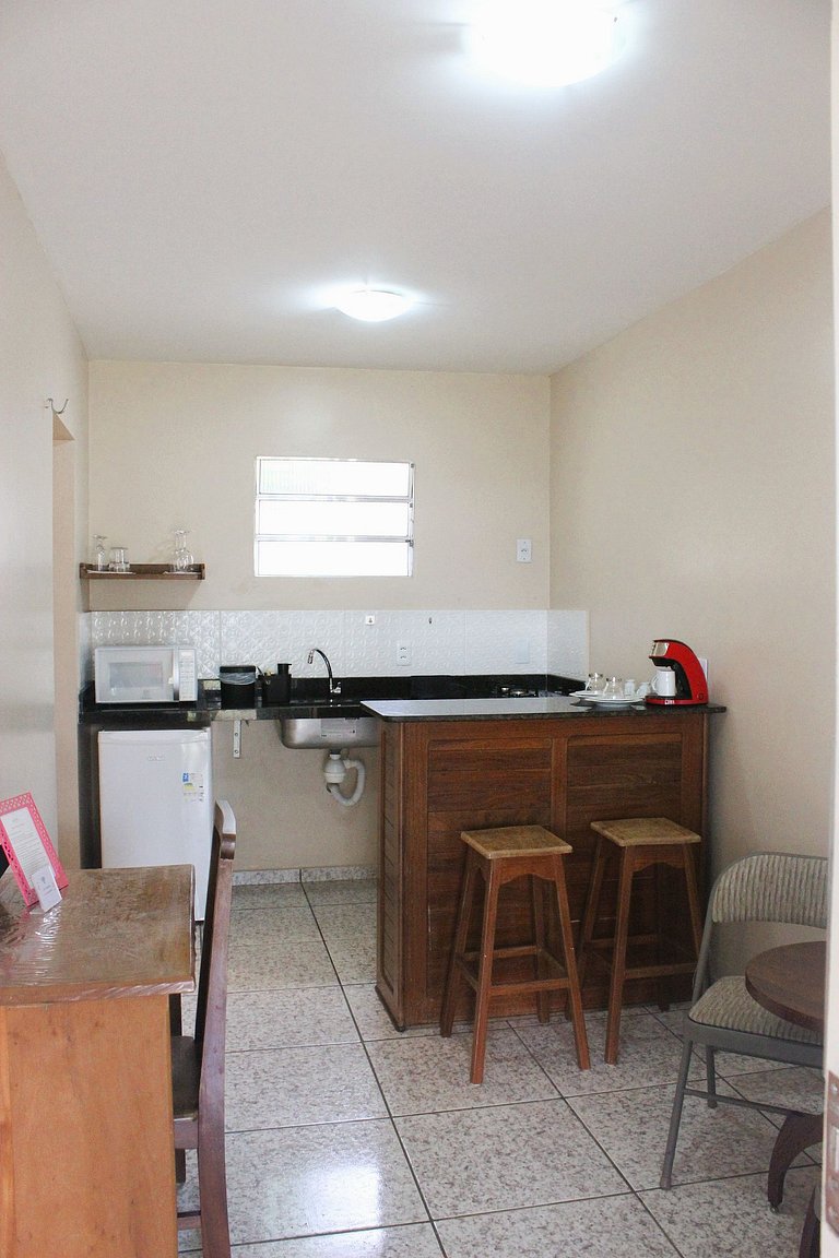 Chalé Boto em Novo Airão com cozinha completa e ar-condicion