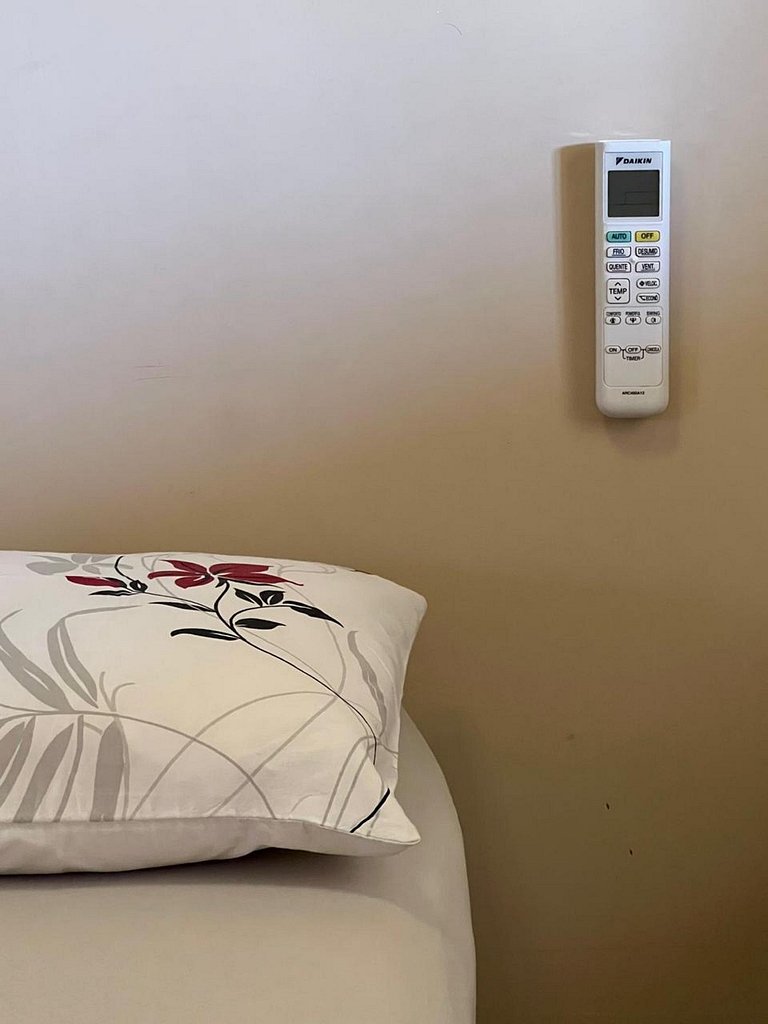 Chalé Arara em Novo Airão cozinha ar-condicionado