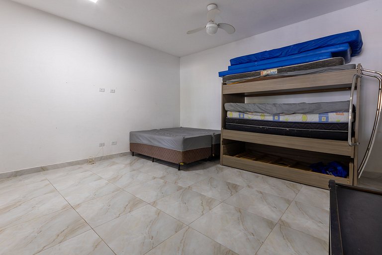 Casa de Praia c/ Piscina a 180m do Mar | Boraceia