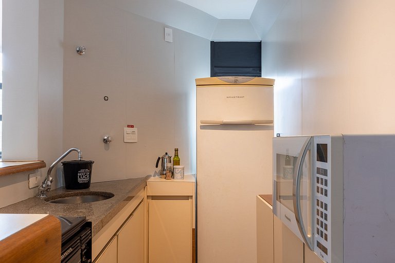 Apto no Campo Belo com A/C e vaga – 15min CGH