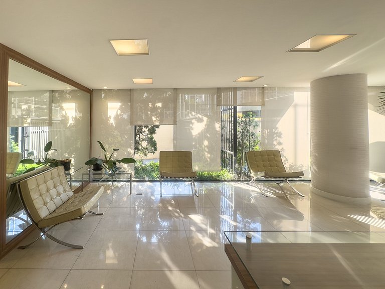 Apto no Campo Belo com A/C e vaga – 15min CGH