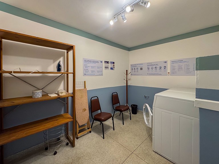 Apto no Campo Belo com A/C e vaga – 15min CGH