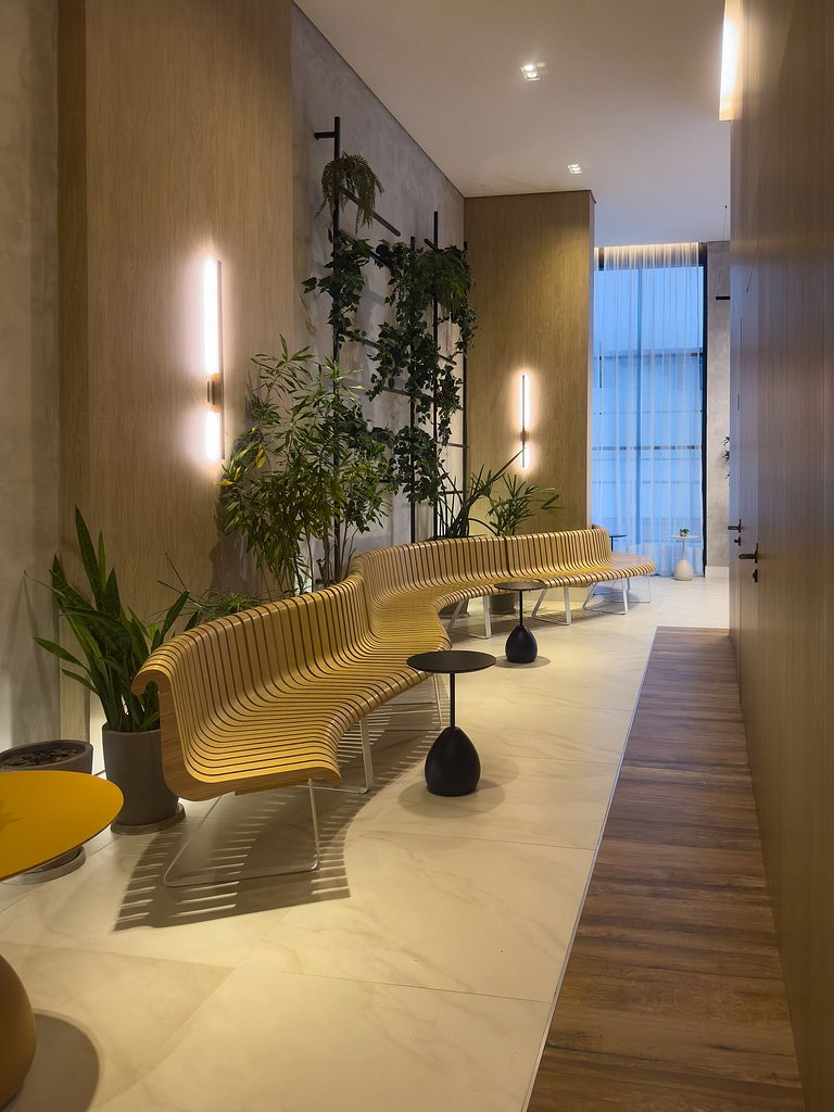 Studio recém-construído no coração da Vila Olímpia