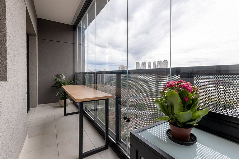 Studio recém-construído no coração da Vila Olímpia
