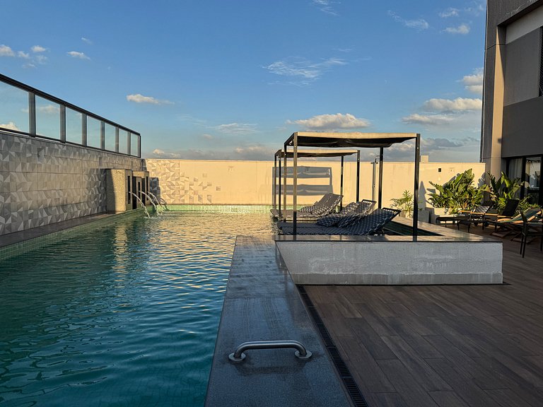 Studio recém-construído no coração da Vila Olímpia